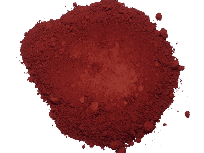 Pigment à base d’oxyde de fer Rouge en Poudre – 500 g / 1 kg