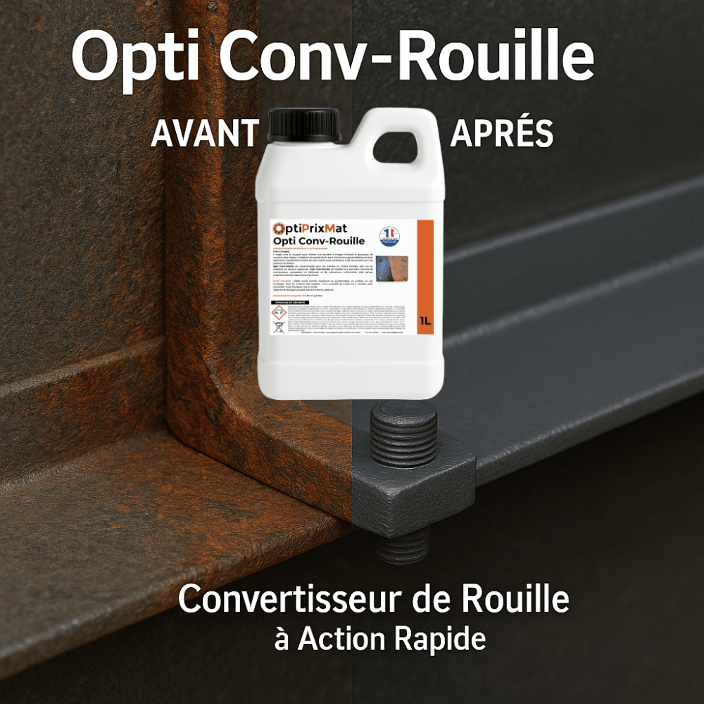 Opti Conv-Rouille – Convertisseur de Rouille Professionnel – 1L