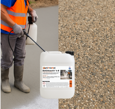 Désactivant pour béton lavé béton désactivé Betdésactiv'4-8