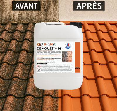 démoussant toiture professionnel